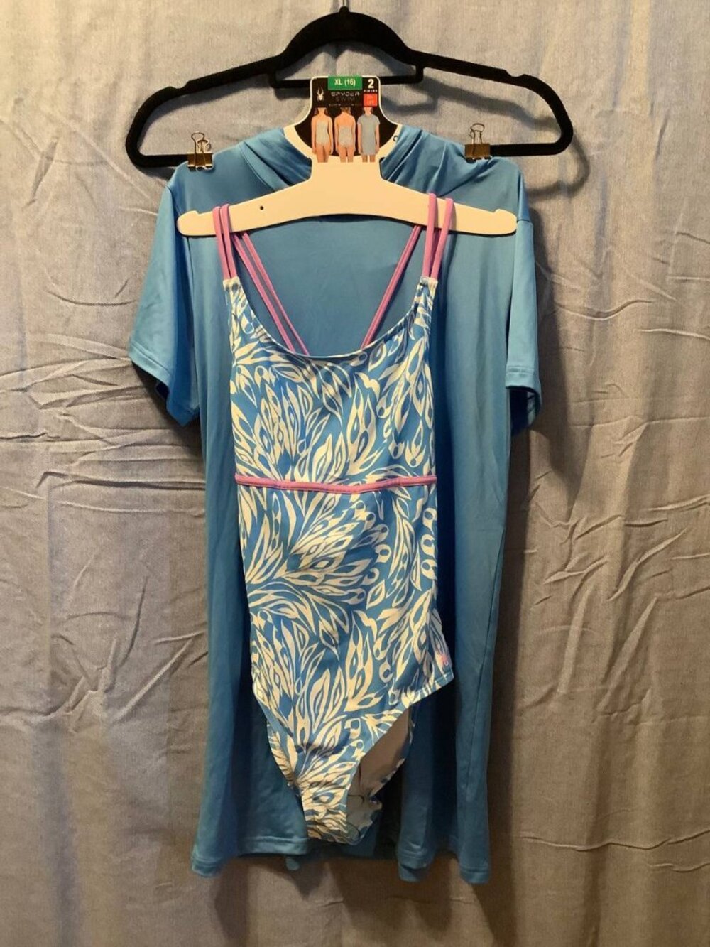 Spyder Swim Set Light Blue